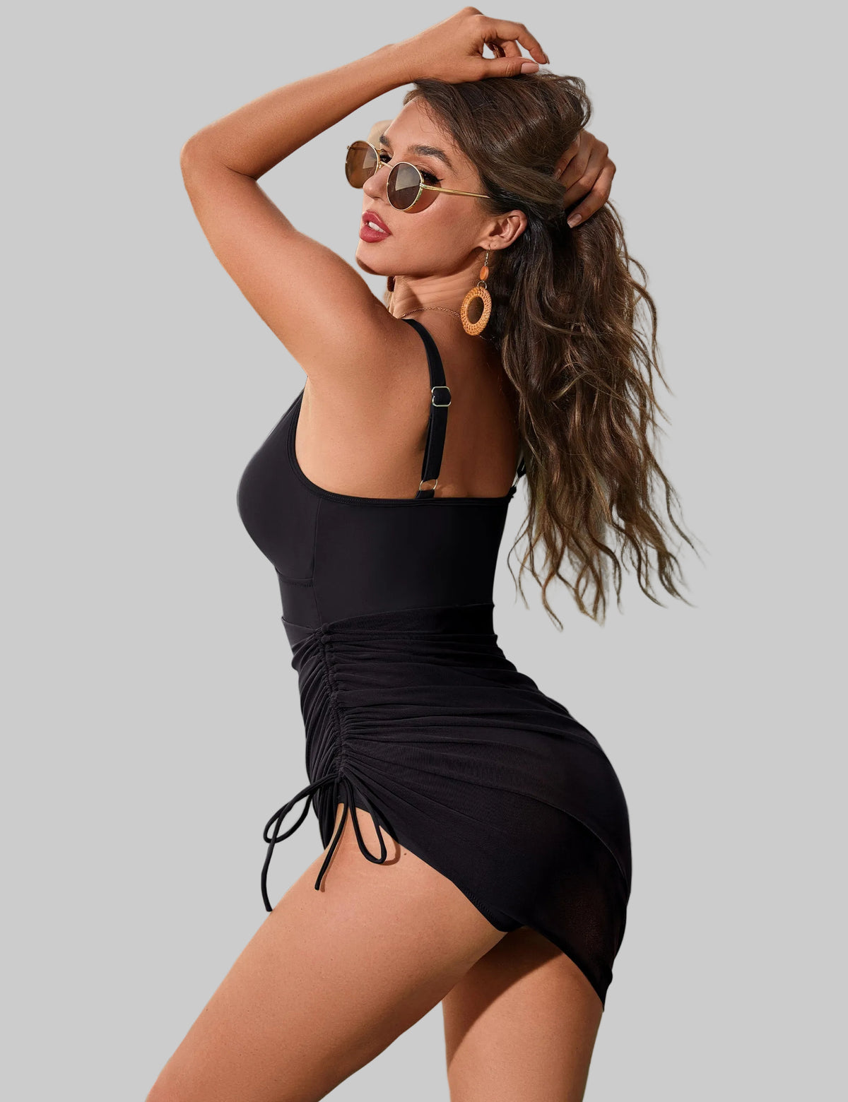 Lena | Costume da Bagno con Controllo dell'Addome e Protezione Solare