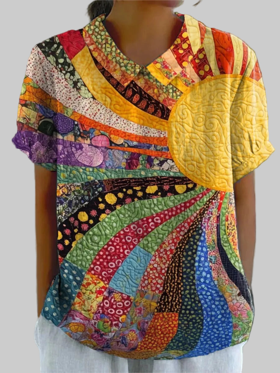 Lila | Chemise Patchwork II