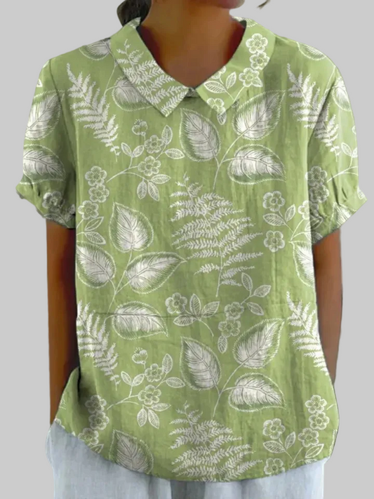 Cleo | Chemise Botanique Sauge