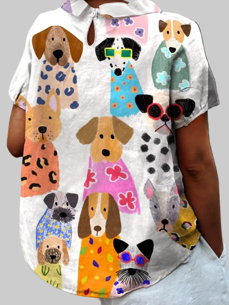 Tilly | Chemise Chiens