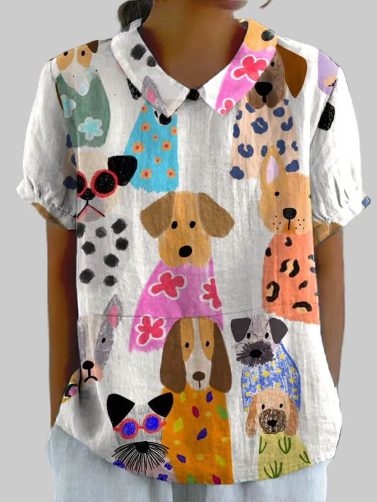 Tilly | Chemise Chiens