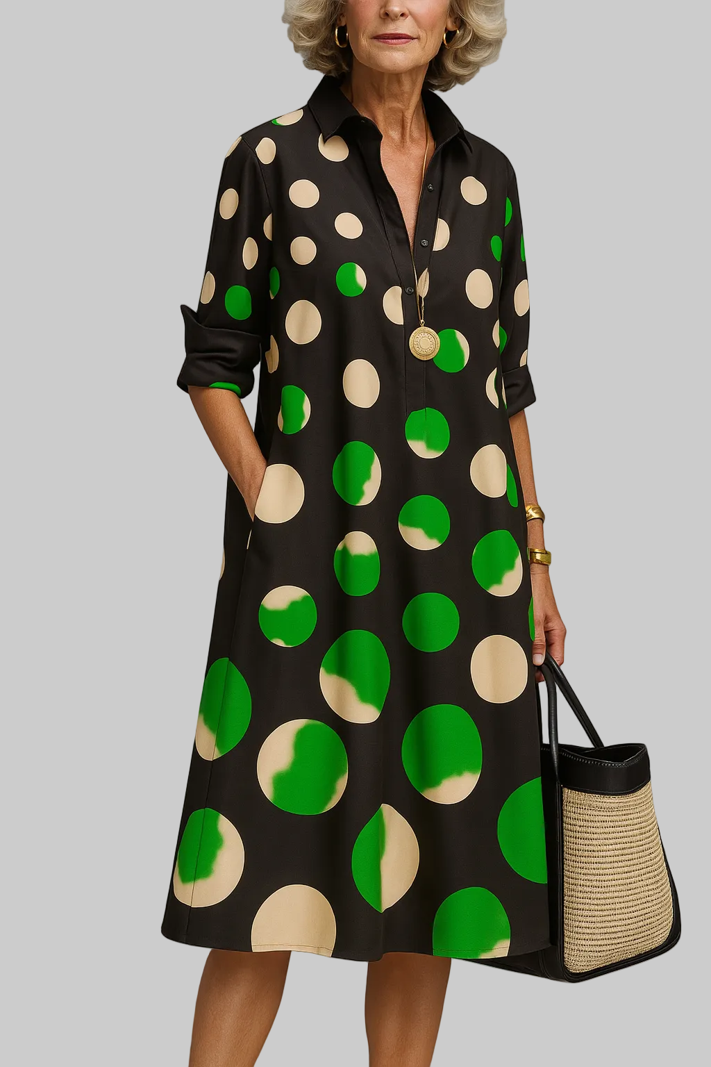 Loretta | Elegante vestito midi
