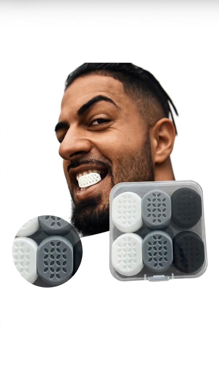 Kit de entrenamiento mandibular para masticar de silicona
